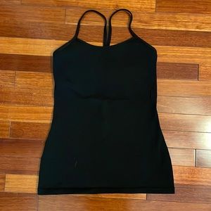 LULULEMON POWER Y TANK, Size 6
